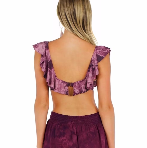 Blue Life FLUTTER BIKINI TOP - Picture 4 of 10